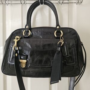 Vintage Coach Poppy Satchel